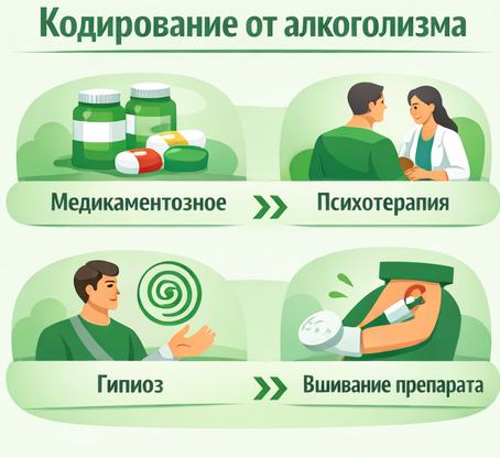 кодирование от алкоголизма в Нефтеюганске Санати